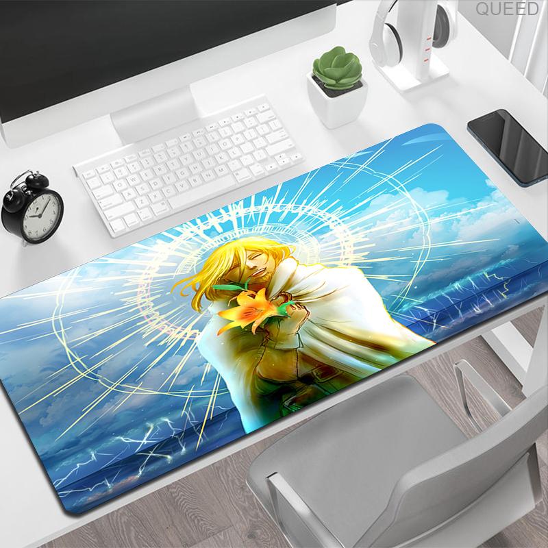 Großes Mauspadd Vinland Saga Mauspadd Gaming Groß Xxl Gamer Tastatur Mausmatte Schreibtischschutz Zubehör Computer PC Schreibtische Unterlagen