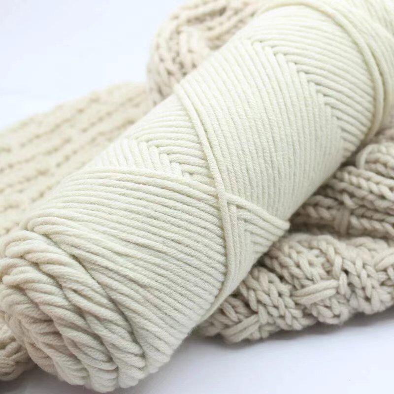 8-Strand Lover's Cotton Knitting Yarn - Thick Wool Milk Cotton for Baby Yarn Knitting, Suitable for All Adults, Free Shipping