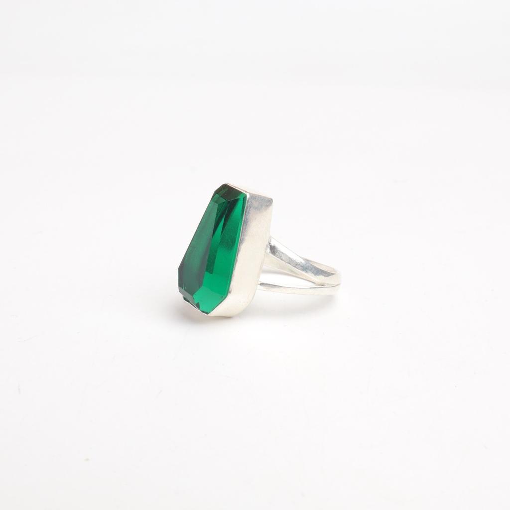 Chrome Diopside Gemstone 925 Sterling Silver Jewelry Handmade Fashionable Ring RR-47-11