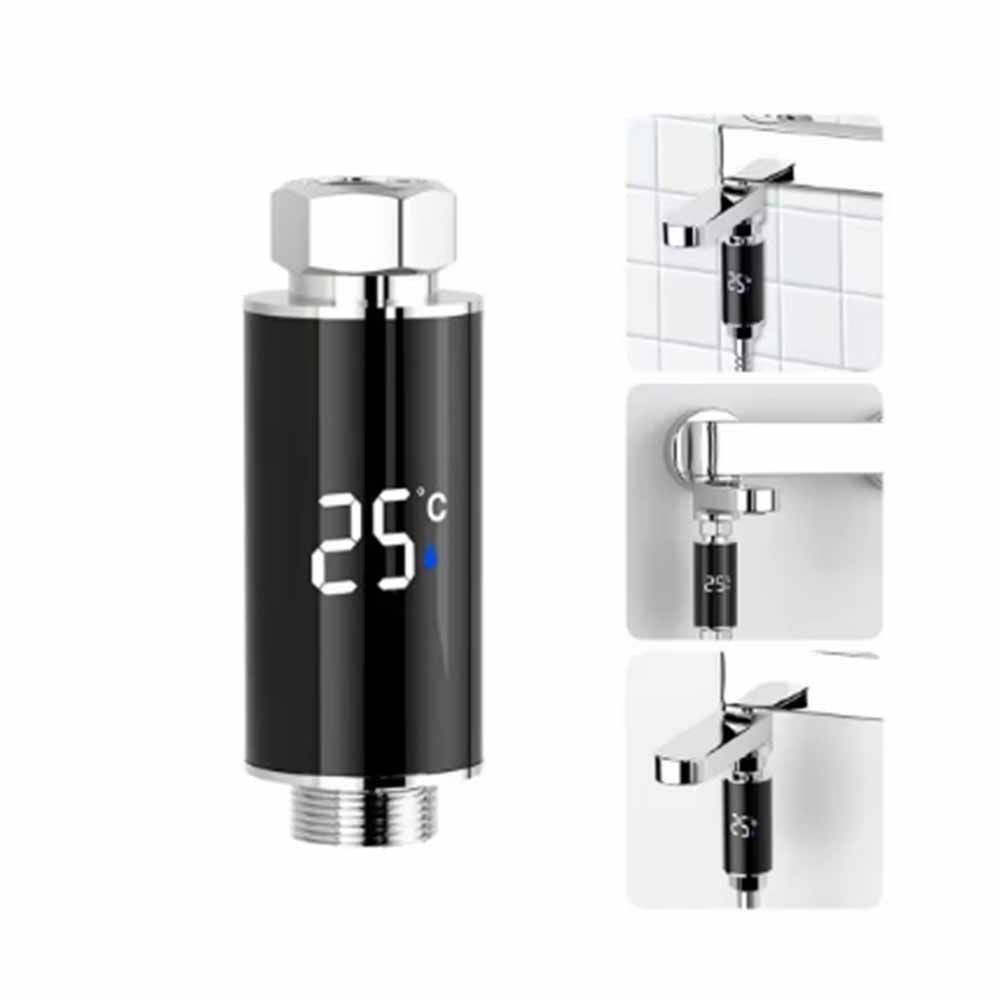 Intelligent Temperature Shower Nozzle Thermometer Faucet Thermometer  Water Temperature Monitoring