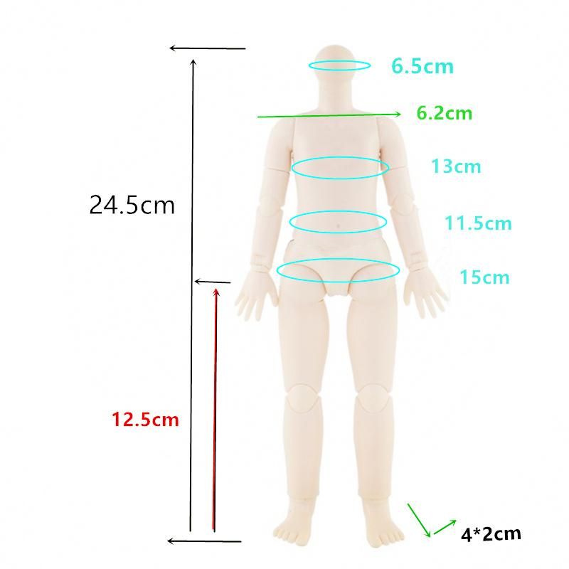 Vestito Invernale Carino per Bambola da 30cm Completo 16 Accessori per Bambola Giocattolo Vestire per Bambine