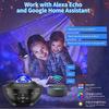 Projektor Galaxy Led Planetarium Projektor Lampe Projektor Galaxy Tageslicht für Kinder mit Sprach-/Bluetooth-Steuerung LED-Sternprojektor für Erwachsene Kinder