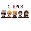 Anime Demon Slayer Figur Nezuko Tanjirou Zenitsu Inosuke Kyoujurou Giyuu Kawaii Qposket PVC Modell Spielzeug Geschenk 15 Stil