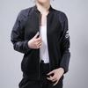 Adidas Jackets Women's Black Stand Collar Moderate Pilot DN3169