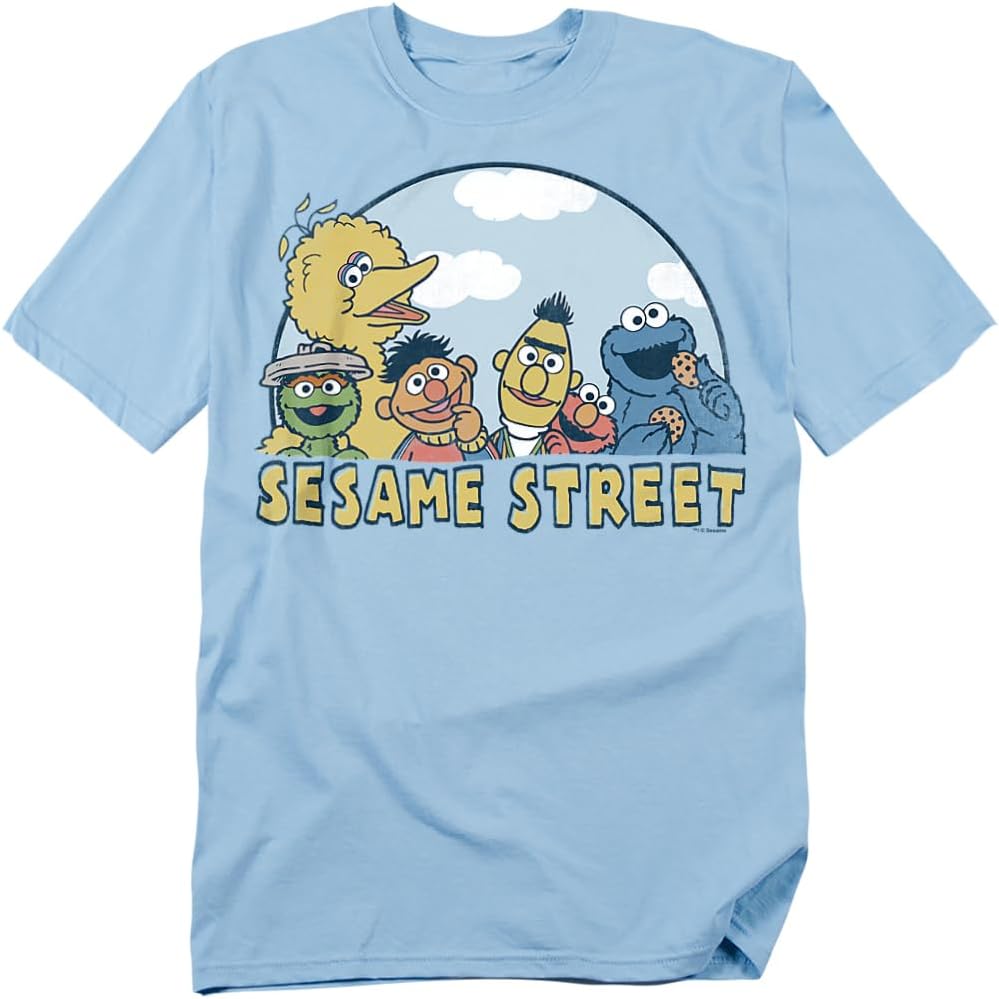 Popfunk Sesame Street Group T-Shirt S