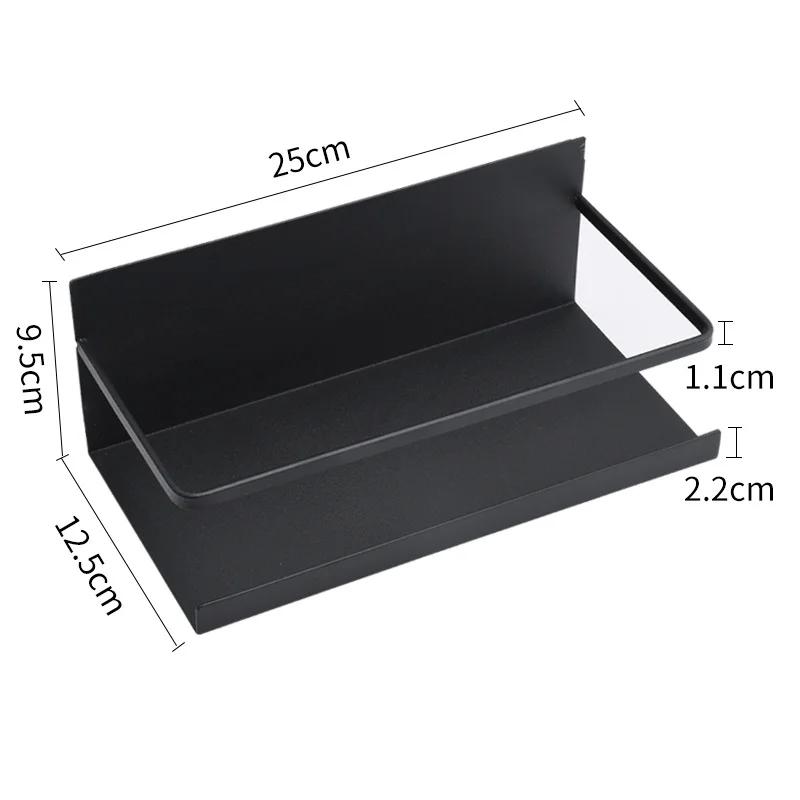 Magnetisches Kühlschrankregal, Wandregal, Eisen-Lagerregal, Küche und Bad, multifunktionales Organizer-Lagerregal