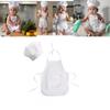 Child Chef Costume Set With Polyester Fabric For Kids Kitchen Role Play