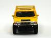 KiNSMART Hummer H2 SUV Amarelo Caixa de Janela 140 200-527