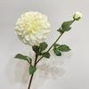 Artificial Chrysanthemum Ball Flowers with 1 Head Bloom And 1 Bud Fake Mums Hydrangea Bouquet for DIY Bridal Wedding Bouquet Home Garden Party Office