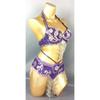 Hot Selling Women Beaded Sequins Belly Dancing Suite Belt+Bra Samba Costumes Club USA Bra Size 34B,36B,38B,40B,34D,36D,38D,40D