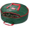 Foldable Christmas Tree Wreath Storage Bag PE Dustproof  Waterproof Large-capacity Storage Bags Xmas Wreath Bag Holiday Bags