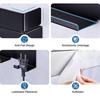 Styling Tool Organizer Double Layer Curling Iron Holder Sturdy Bathroom Accessories Storage Rack For Curling Wands Lipstick