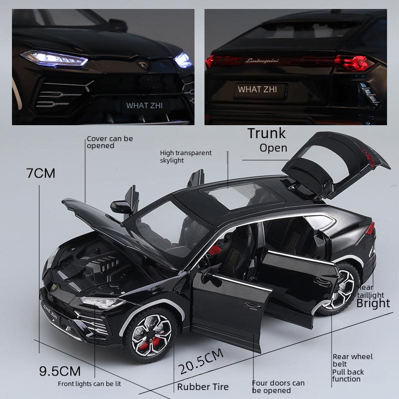 1:24 Lamborghini Urus Bison Alloy Car Model - Boy's Toy Car Ornament