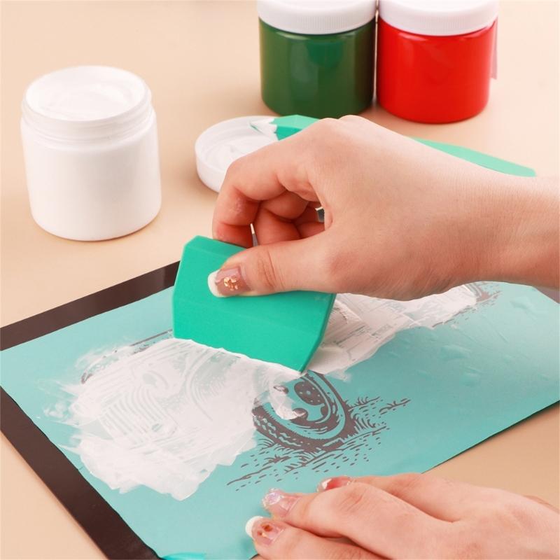 Heart Silkscreen Stencil Reusable Self-Adhesive Silk Screen Printing Fabric Wood