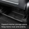Underseat Storage Box for Tesla Model X 2018-2025 Car Drawer TPE Hidden Drawer Type Storage Organizer Car Interior Accessories