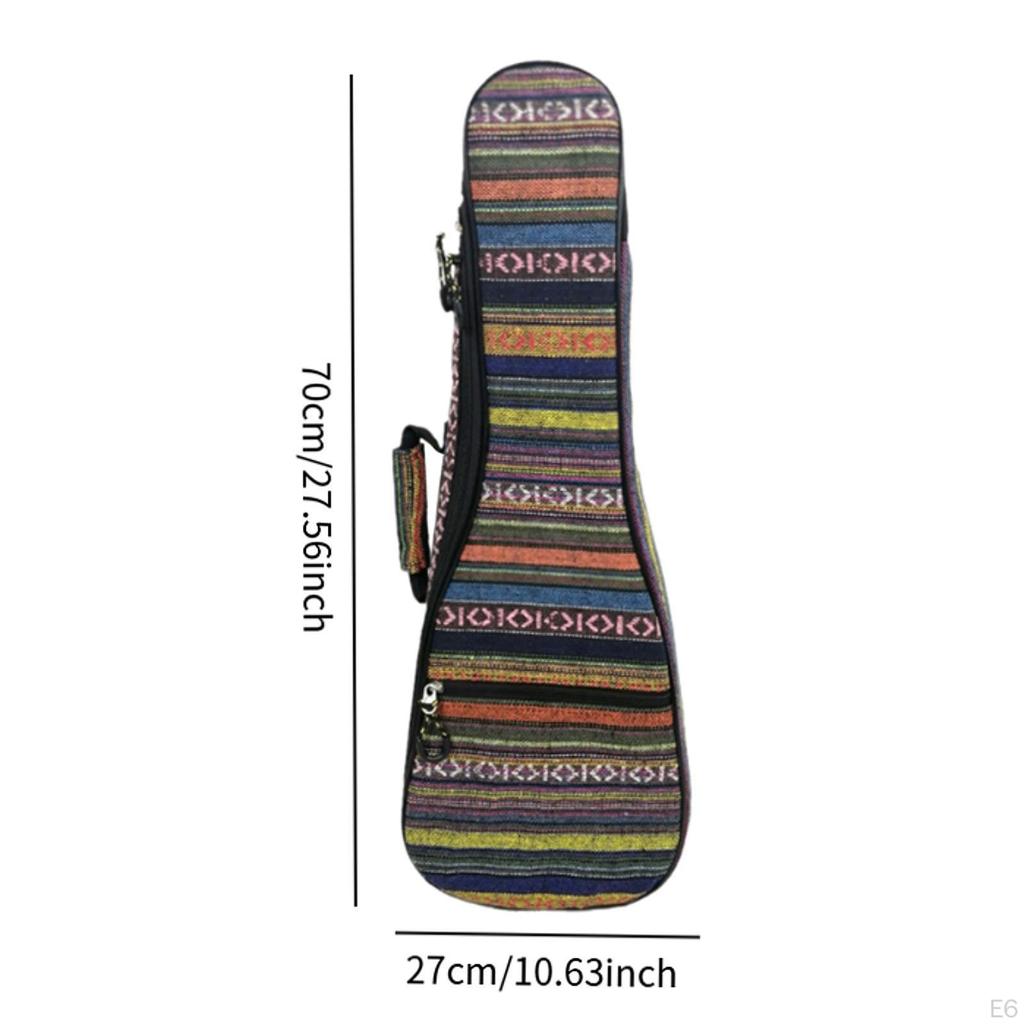 Ukulele Bag Carry Case Portable Adjustable Shoulder Straps Gig for