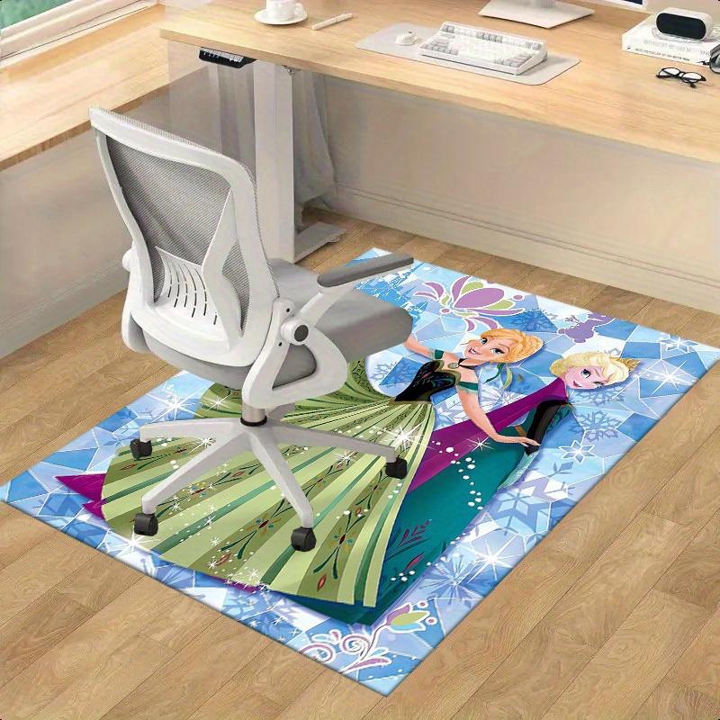 

1pc, Frozen Elsa & Anna Princess Carpet - Room Decor, Bedroom Rug, Birthday Gift for Friends, Home Decoration, Office Desk Mat, Outdoor Floor Covering 60cm by 90cm