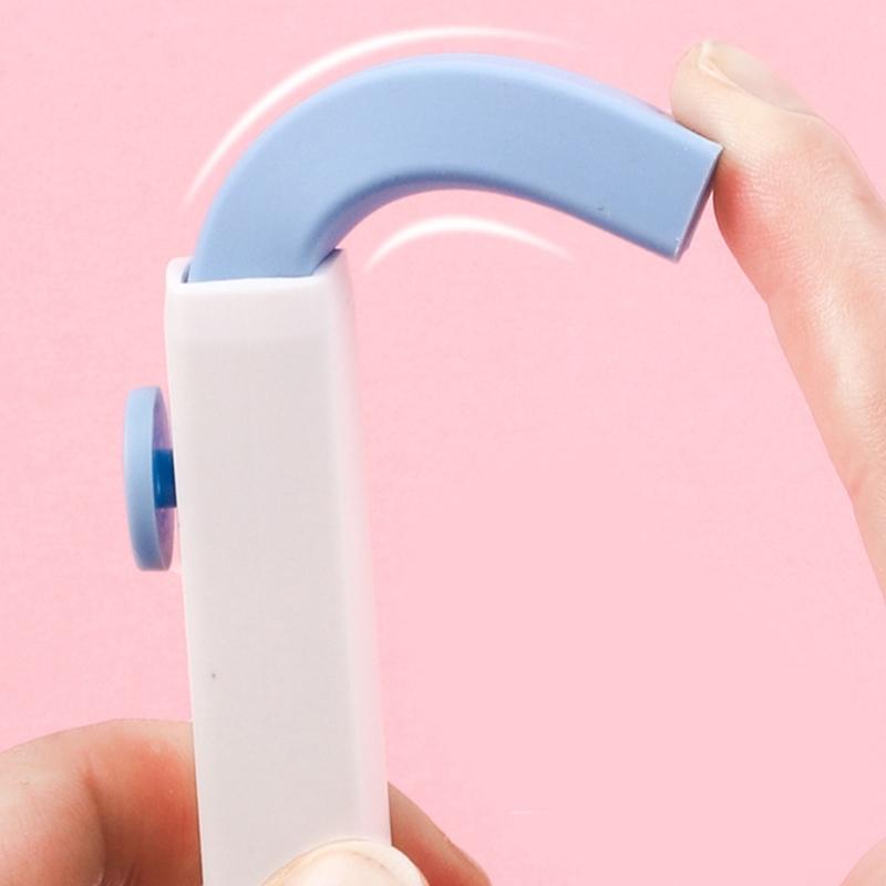 Sliding Retractable Pencil Erasers with Refills Retractable Erasers Easy Erasing Pencil Eraser for Kid Writing Drawing