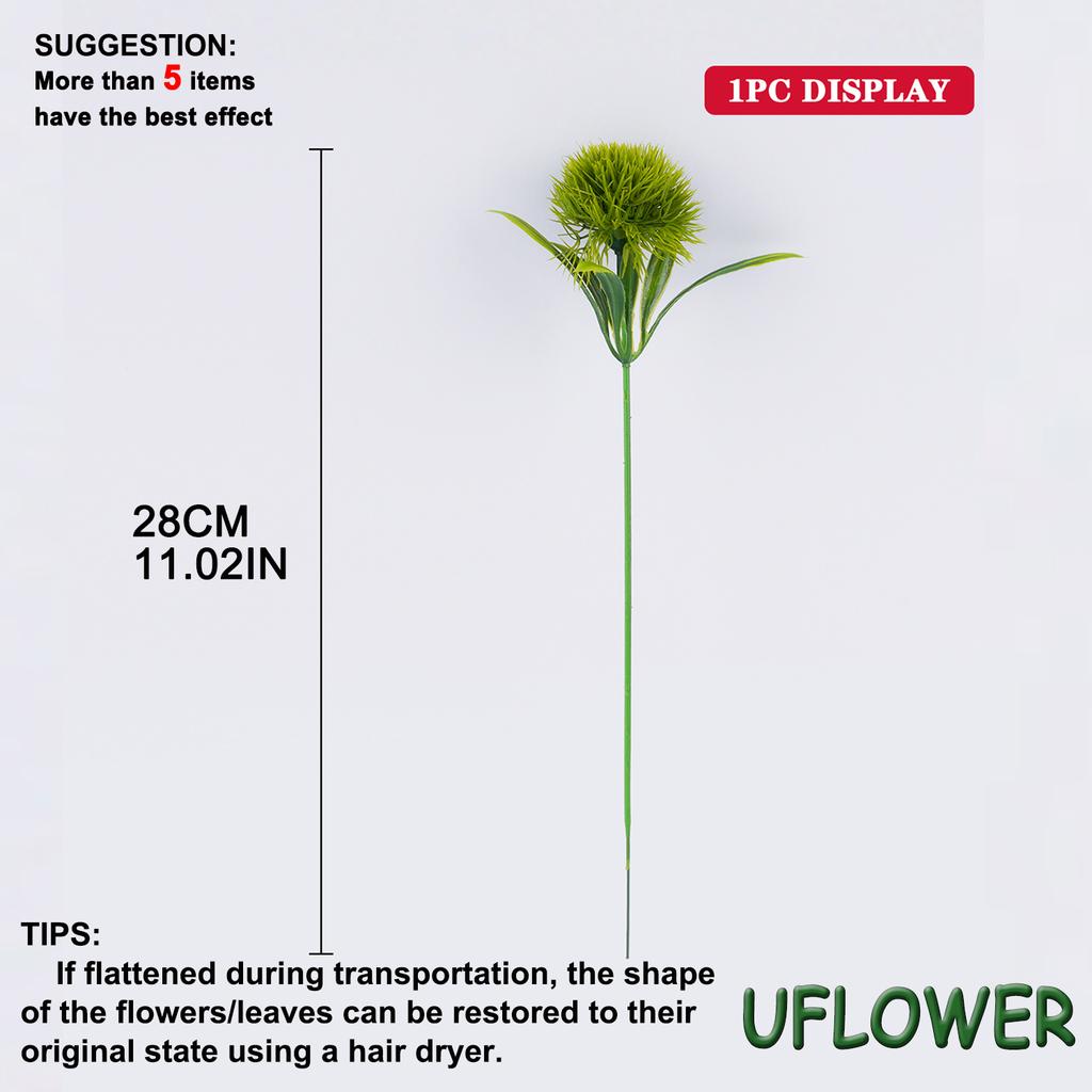 3/7PCS Artificial Flowers Dandelion Bouquet for Living Room Decor Outdoor Garden Flower Wedding Decor DIY Wreath Accessoriess