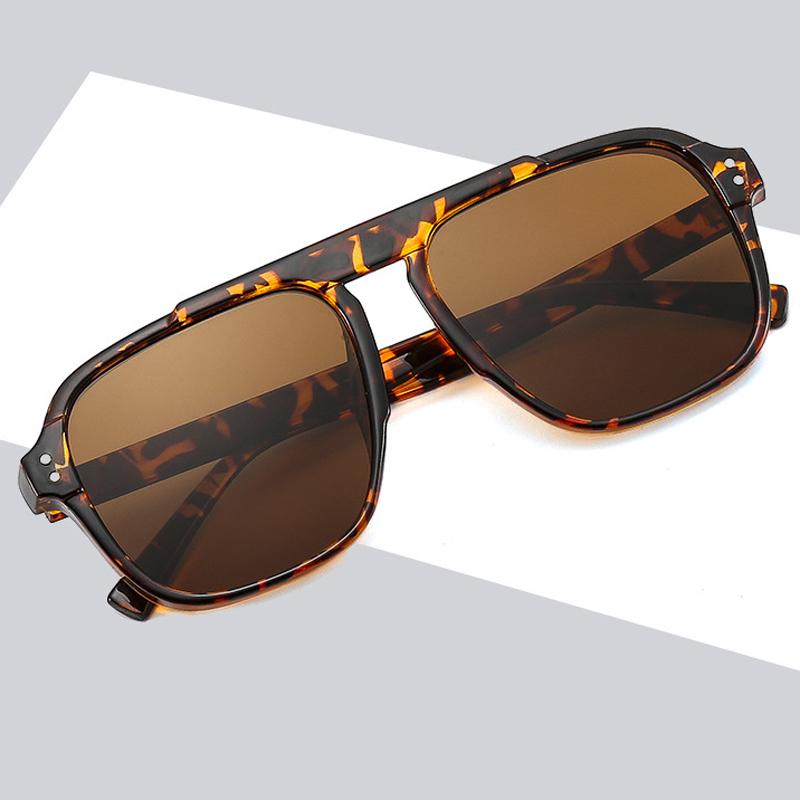 Candy Color Oversized INS Sunglasses for Women Fashion Vintage Men Square Trend Brand Design Shade Eyewear