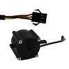 12V Bürstenloser Elektrischer Trolling-Motor für Schlauchboote und Kajaks mit Geschwindigkeitsregelschalter.