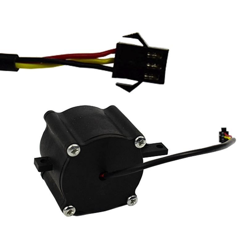 12V Bürstenloser Elektrischer Trolling-Motor für Schlauchboote und Kajaks mit Geschwindigkeitsregelschalter.