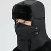 Unisex zimowa wiatroszczelna czapka z nausznikami