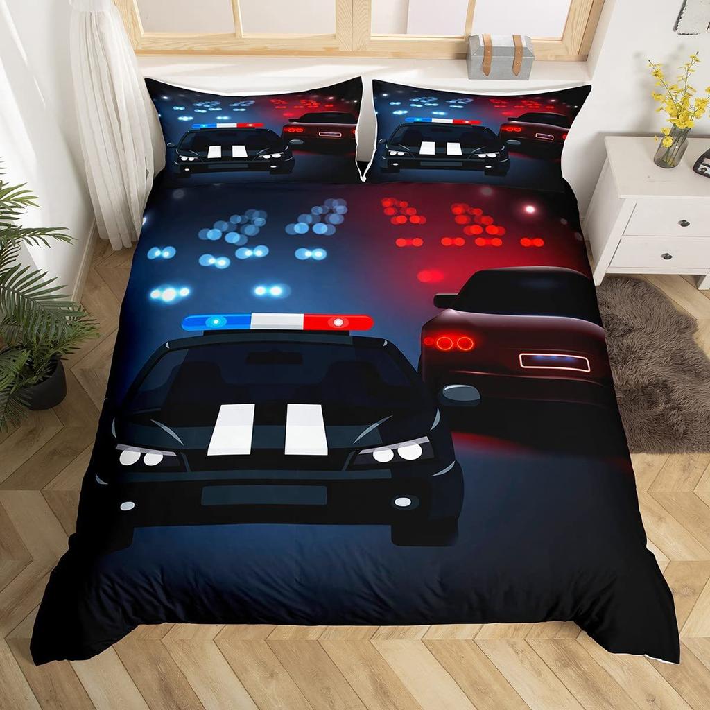 Race Car Basketball Guitar Chess 3D Printed Bedding Set Cozy Soft Duvet Cover King Queen Twin Size Birthday Gift Bedroom Decor