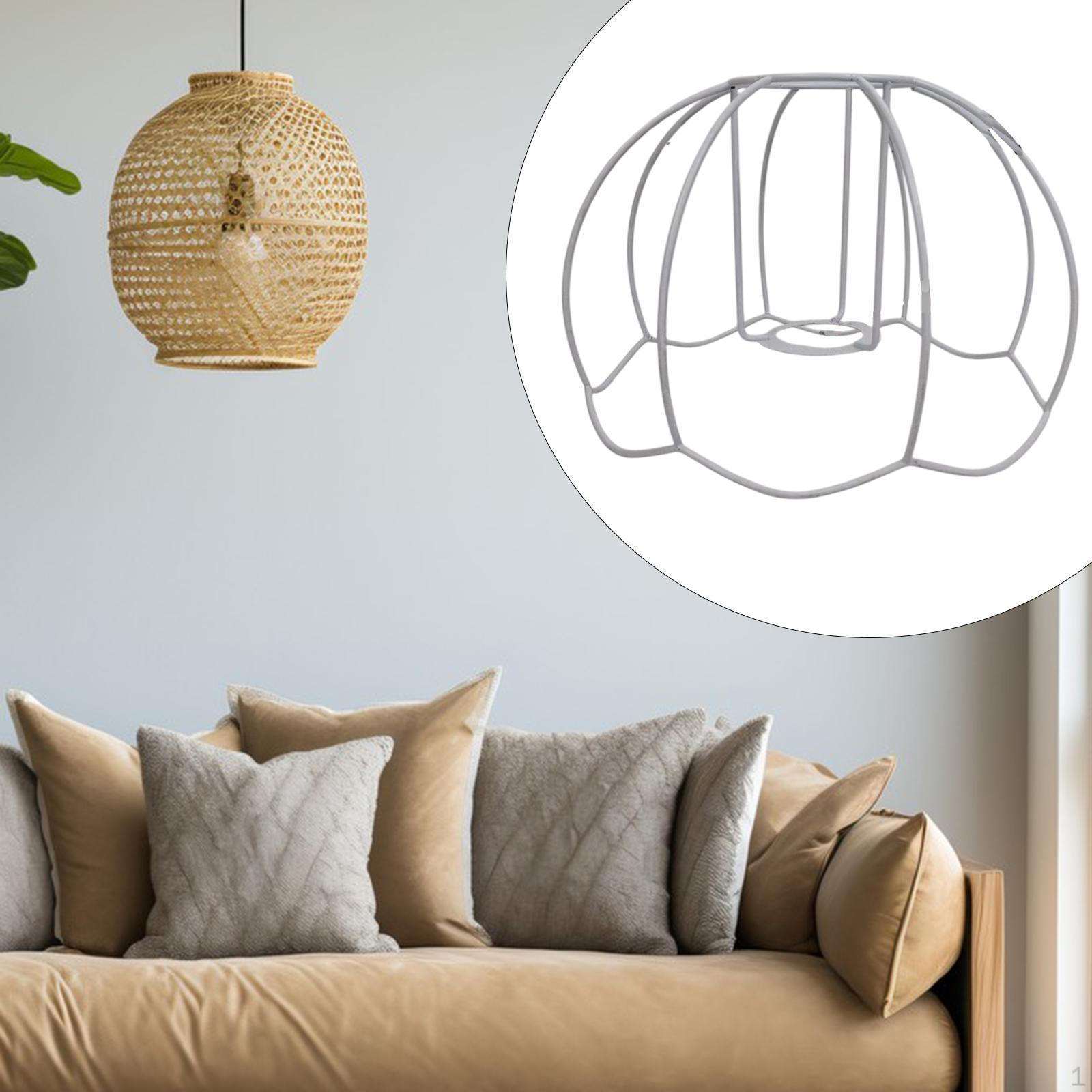 

Абажур Рамка Кольцо Подвесной Светильник Декоративная Проволочная Клетка для Стены B