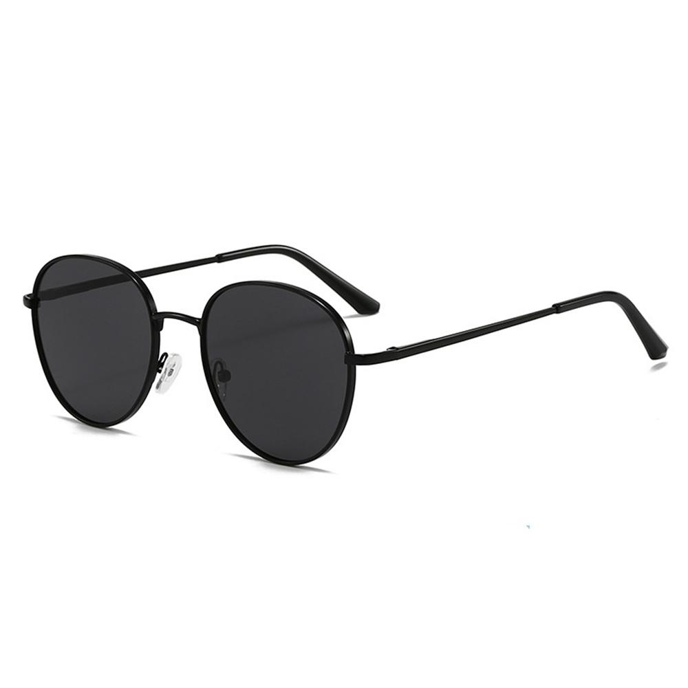 Eyewear Metal Frame Sunglasses Shades Round Sun Glasses For All-Season Unisex Casual