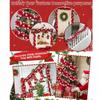 Metallic Christmas Snowflake Tinsel Garland  for Christmas Tree Decoration
