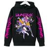 KPop Demon Hunter Rumi Derpy Kreskówkowe Dziewczyny Chłopak Bluza z Kapturem Ciepła Dziecięca Modna Fala Codzienne Topy Codzienna Odzież Dziewczęca