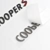 Car Rear Trunk 3D Sticker COOPER S Letters Logo Emblem Badge Sticker Decal
