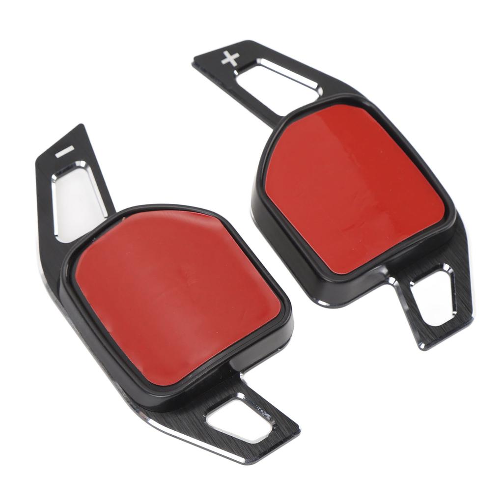 Black Paddle Shift Extensions Aluminium Alloy Steering Wheel Paddle Shifter Extension Cover for A1