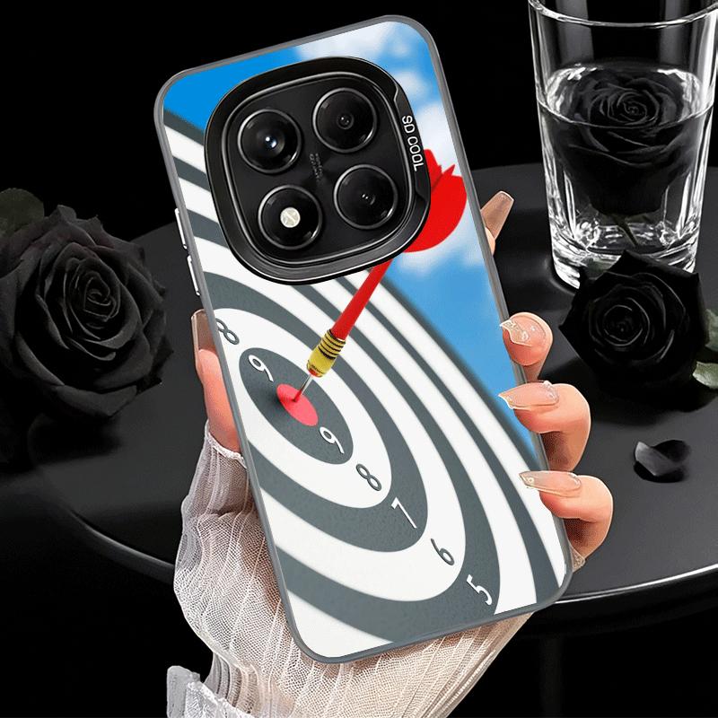 

Darts Aesthetics Wire Target Shockproof Phone Case for Xiaomi Redmi Note 15 14 13 12 Pro Plus 11 11S 11T 5G Cover Anti Fall Fund Redmi Note 10 Pro 4G