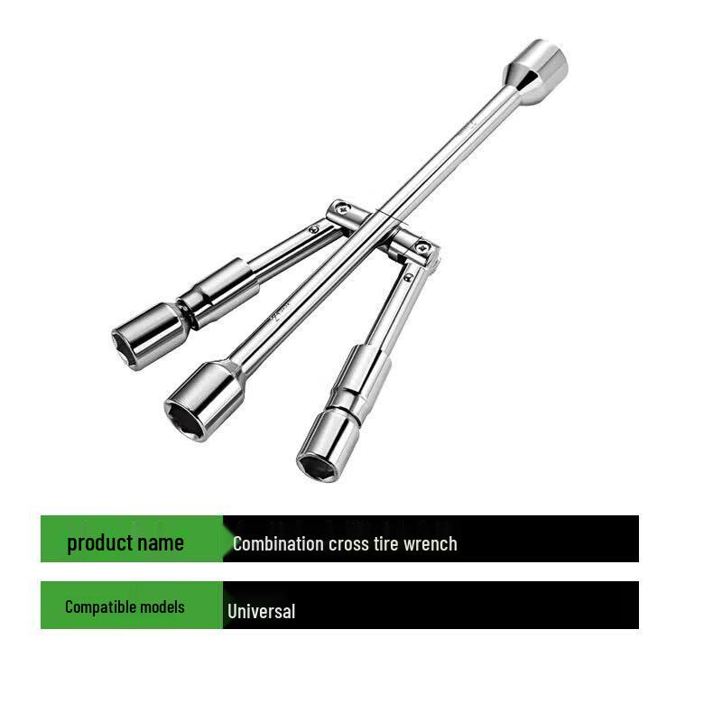 Forcego Portable Folding Cross Tire Wrench