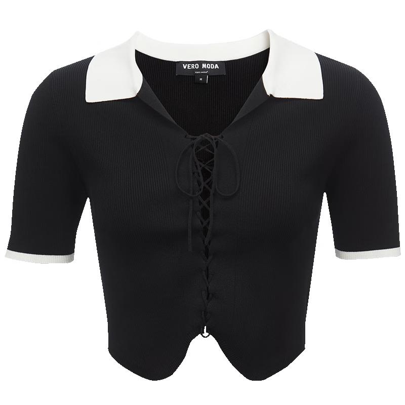 

VERO MODA Women s 2024 Spring/Summer Slim Fit Knit Top S