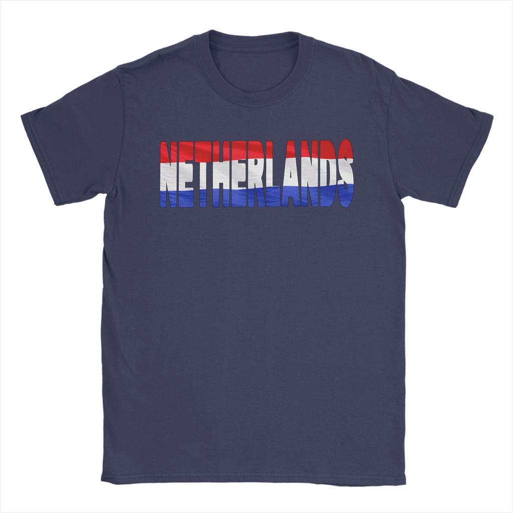 Netherlands Map TShirt Summer Cotton TShirts For Unisex Casual Tshirt Short Sleeves Awesome Clothes
