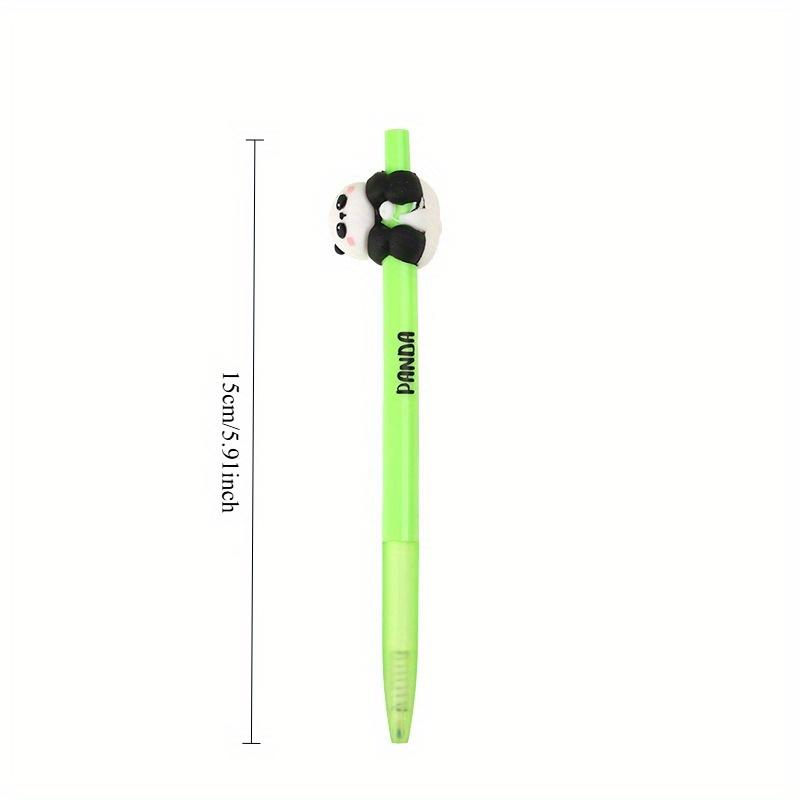 36pcs Panda Soft Rubber Panda Press Neutral Pen 0.5mm Mechanical Student Cartoon Prize Pen Stationery Neutral Pen Student Stationery Writing Pen
