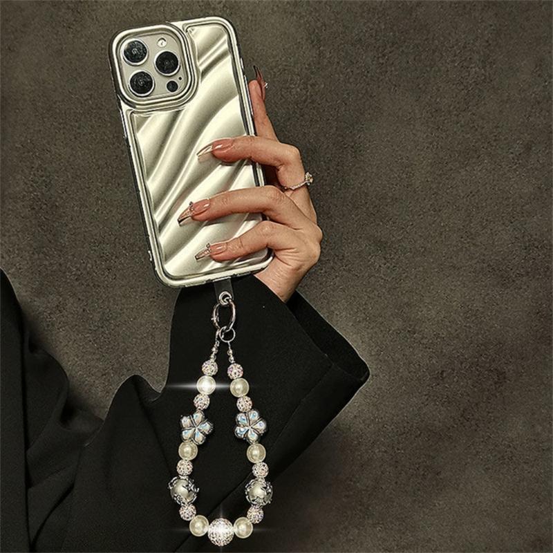Plastic Phone Case Strap Short Lanyard for Girl Women Secure Cellphone Carrying Mobile Chain Fashionable