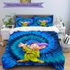 3pcs Disney Snow White Dopey Character Theme Printed Bedding Set, Soft and Comfortable Quilt Cover for Bedroom, Guest Room W034