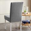 Elastic Chair Covers Set with Backrest Universal Stretch Dining Chair Slipcovers for Home Simple All Season Use
