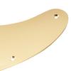 Musiclily Ultra 8-Hole Telecaster Pickguard, Anodized Aluminum, Gold, for Fender USA/Mexican Stranded Tele Electric Guitars
