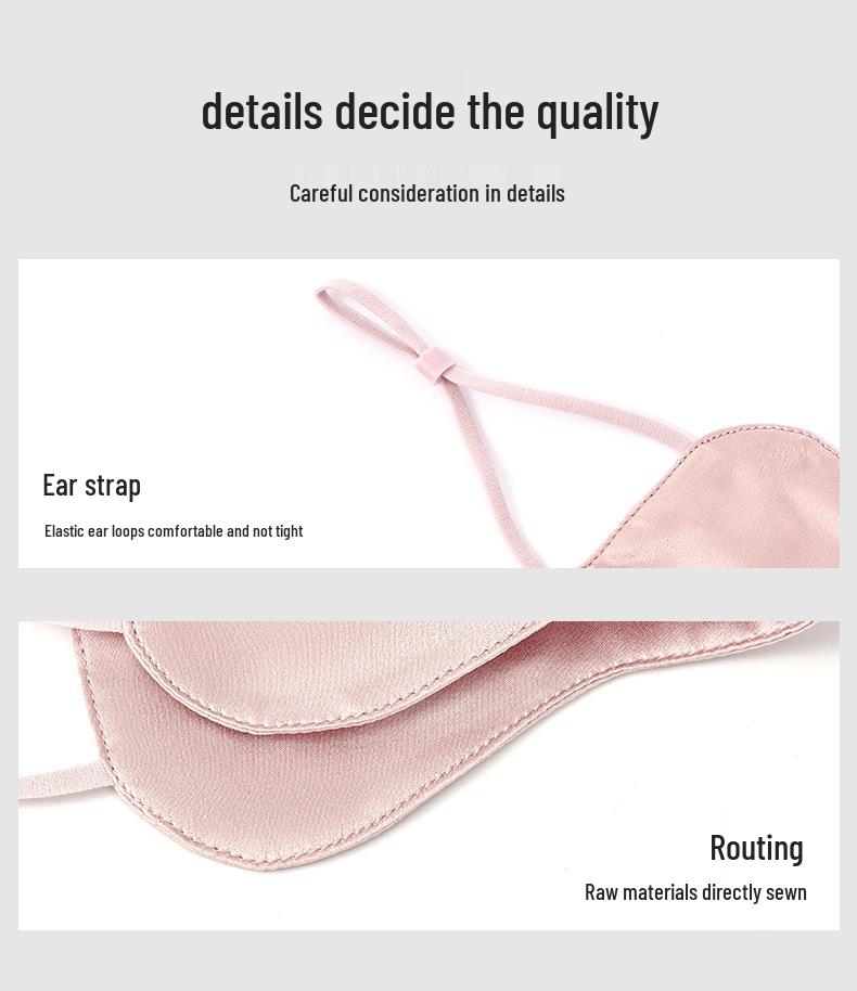 Women's 100% Mulberry Silk UPF50+ Summer Sunscreen Mask with Eye Corner Protection