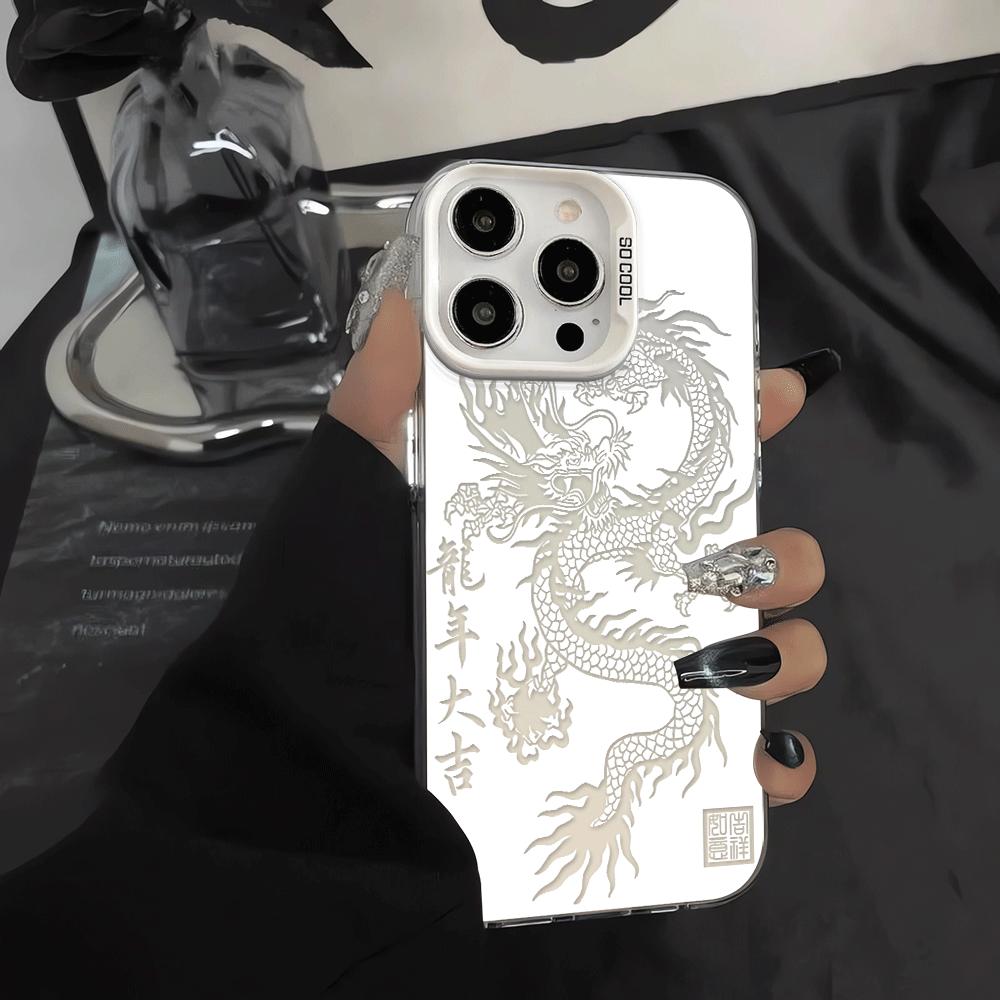 Creative Cool Dragon Case for iPhone 17 Pro Max 15 11 13 Air 12 Pro 14 Plus 16 17e Phone Cover