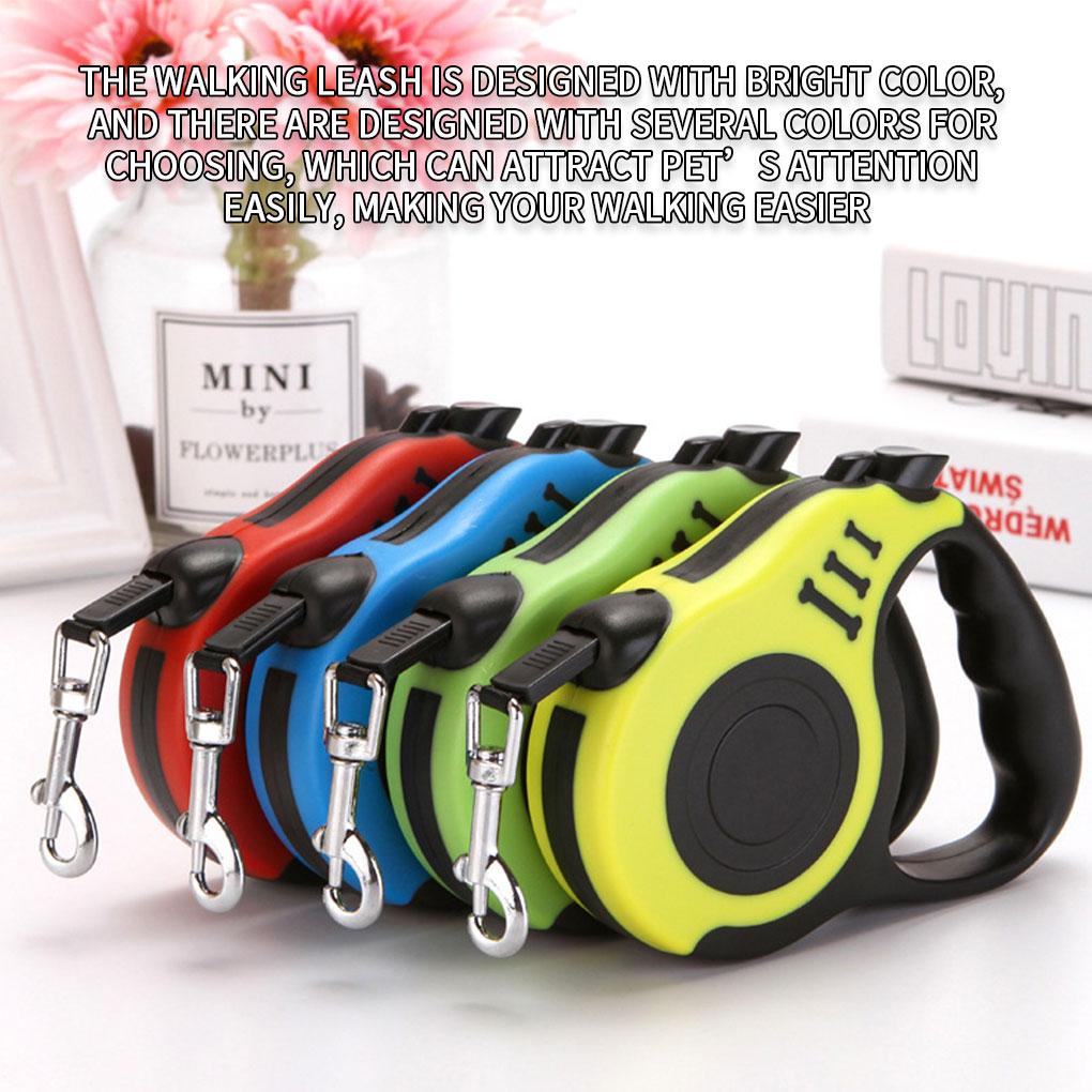 Pet Walking Leash Retractable Pet Traction Nylon Rope