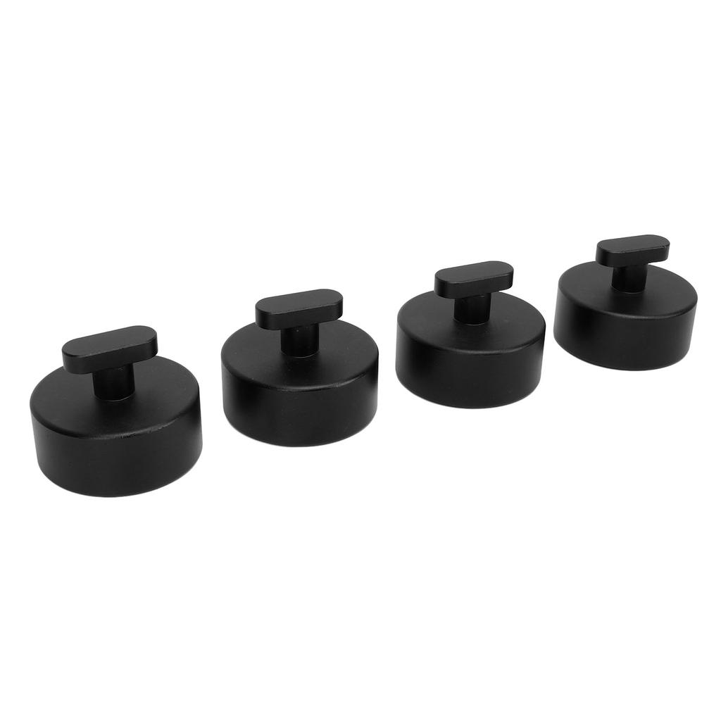 4PCS   Pad Billet Aluminum Lift Point   Adapter Pucks   Pad Stand for C7  51  06 C6‑ 06