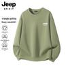 JEEP SPIRIT Men's Round Neck Graphic Sweatshirt