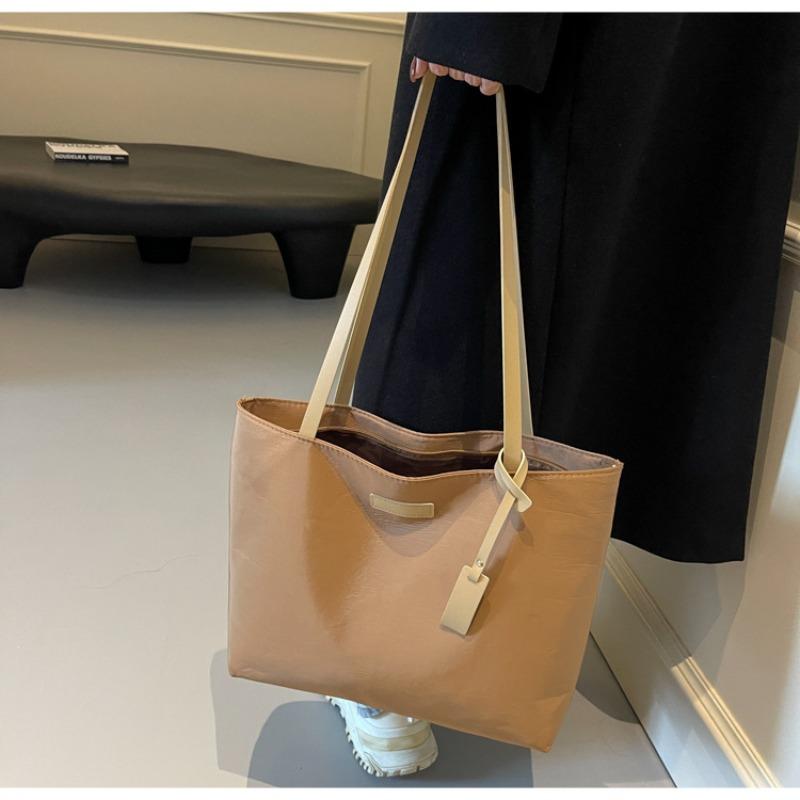 Women's New Nylon Casual Bag Large Capacity Work School Commuter Tote Bag Korean Minimalist Shoulder Bag