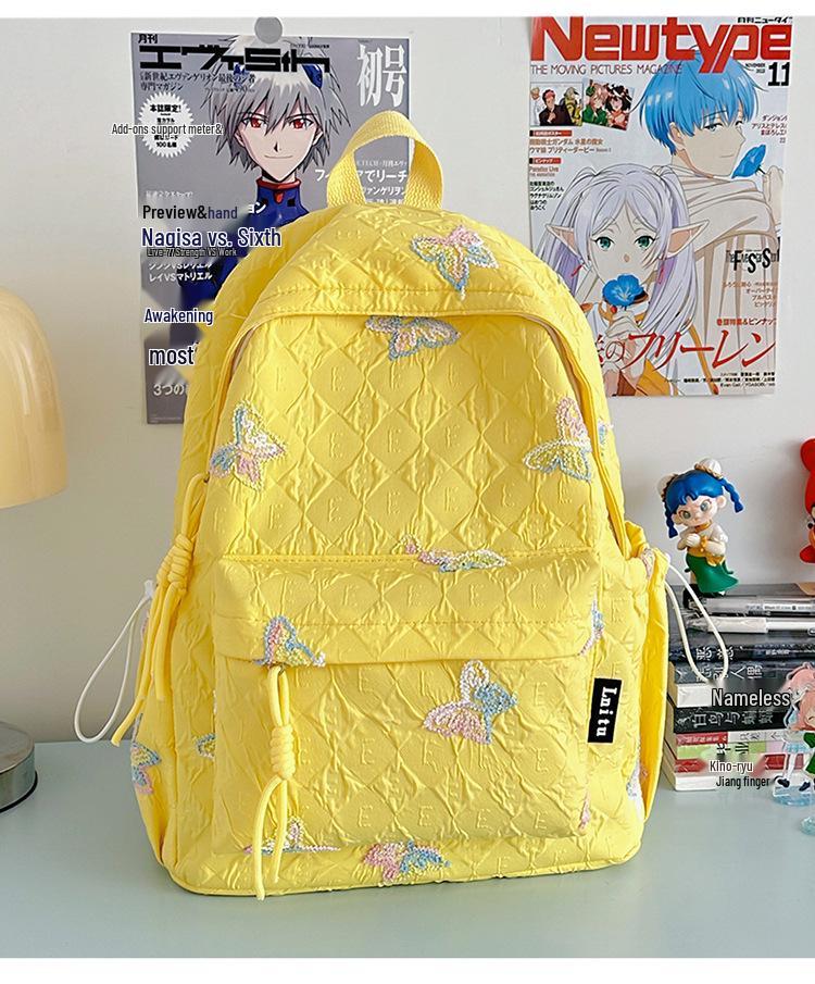 Japanese-Style Large Capacity Schoolbag for Girls - Versatile Backpack for College, High School, and Junior High Students
